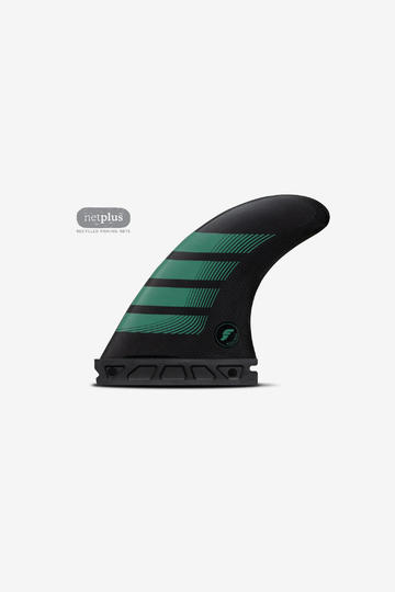 Juego de quillas FUTURES F6 ALPHA THRUSTER - CARBON TEAL